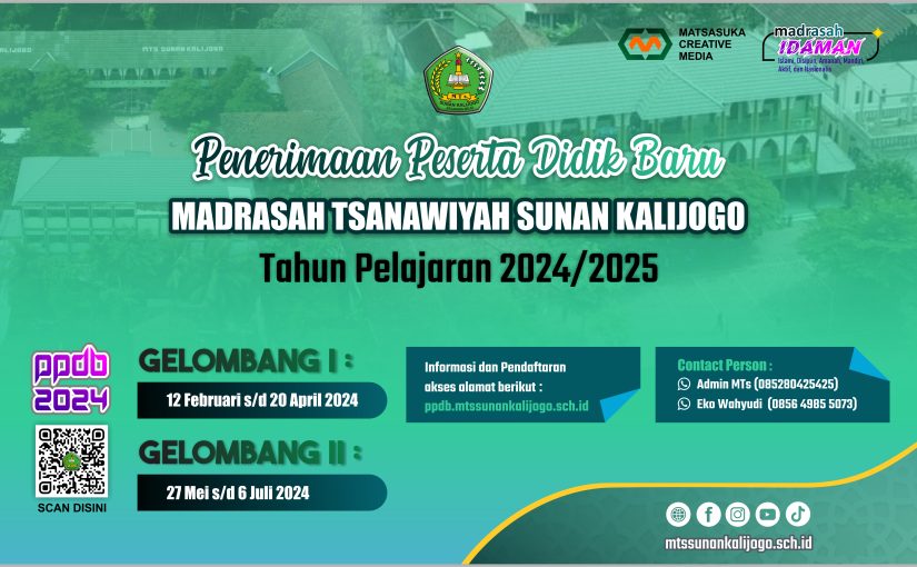 Penerimaan Peserta Didik Baru Tahun Pelajaran 2024/2025
