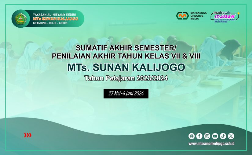 PAT KELAS 7&8 TAHUN PELAJARAN 2023/2024