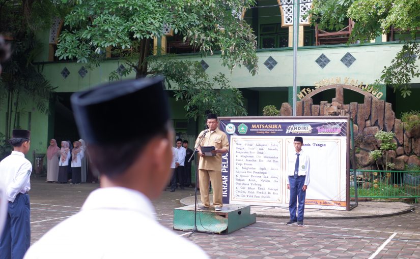 Apel Ikrar Siswa MTs Sunan Kalijogo: Meneguhkan Janji, Membangun Generasi Berintegritas