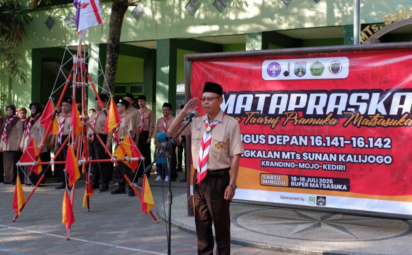 MATAPRASKA 2026, Bekali Siswa Baru dengan Nilai Kepramukaan dan Karakter Kepemimpinan